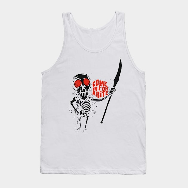 Come in for a Bite Tank Top by Whatastory